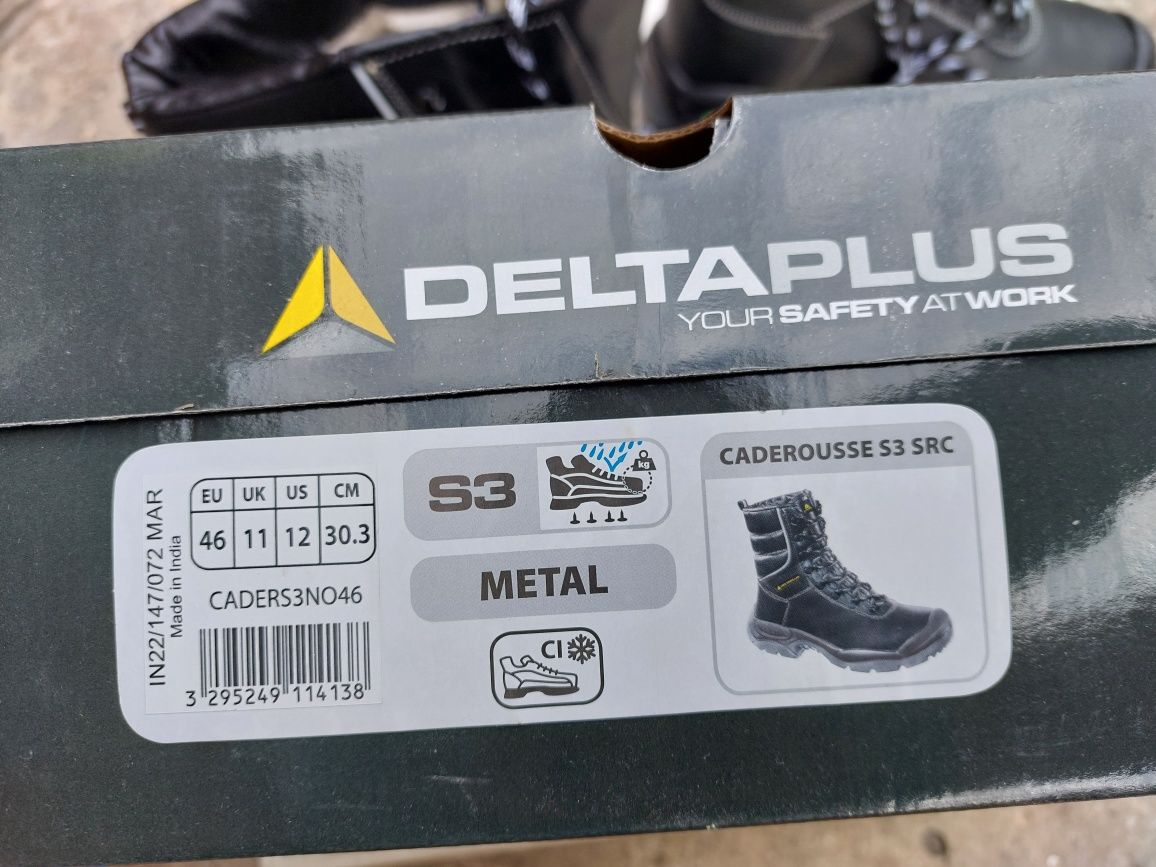 Buty Delta plus rozmiar 45 46 nowe robocze za kostkę zimowe