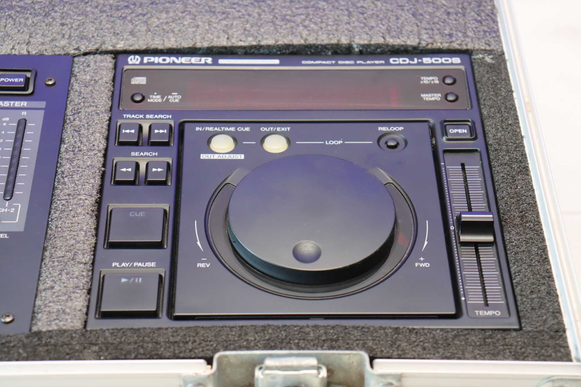 Konsola 2 x Pioneer CDJ 500S DJM 300 w kolekcjonerskim stanie