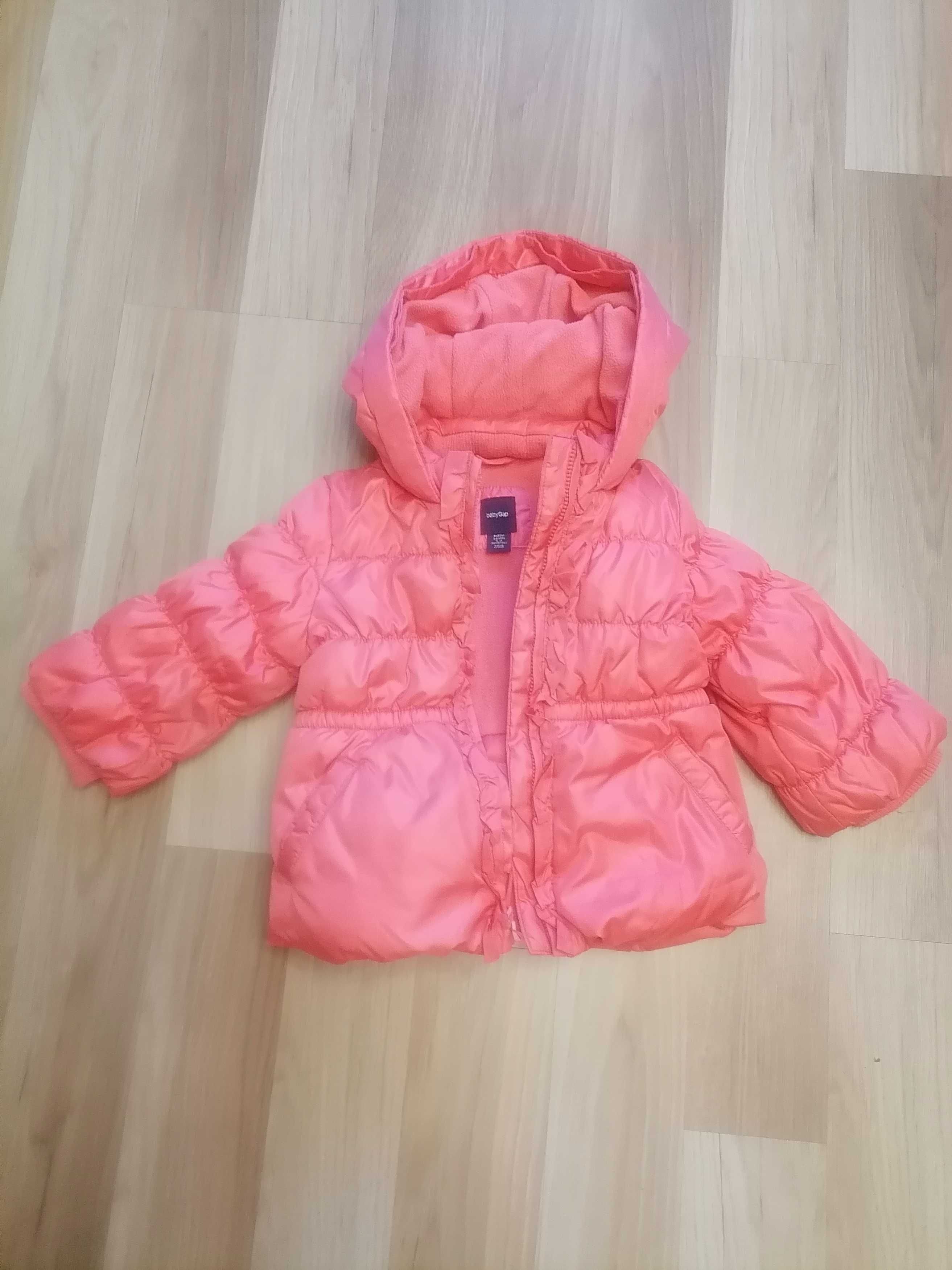 Kurtka dziewczęca baby gap 18-24 m