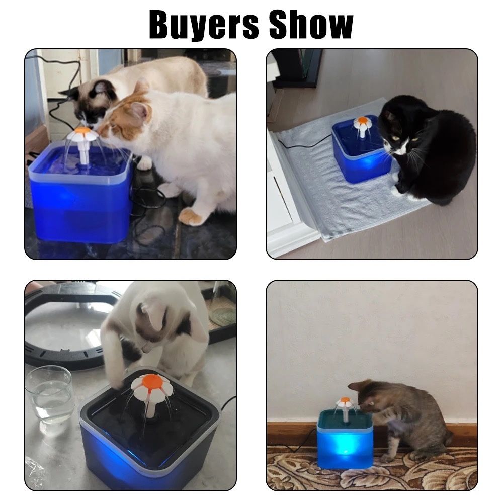 Fonte/bebedouro d’água automática para cães e gatos | 2L