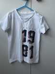 Biały T-shirt Guess