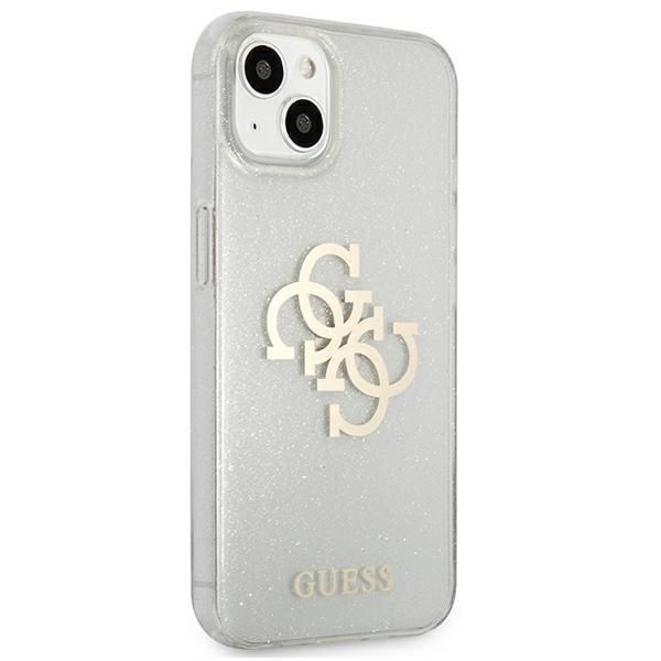 Wysokiej jakości Etui Guess Glitter 4G Logo do iPhone 13 mini