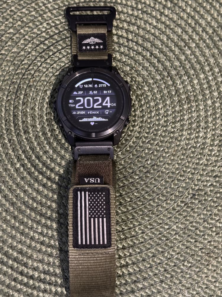Garmin fenix 8 51 Amoled | Sapphire Carbon Gray Titanium