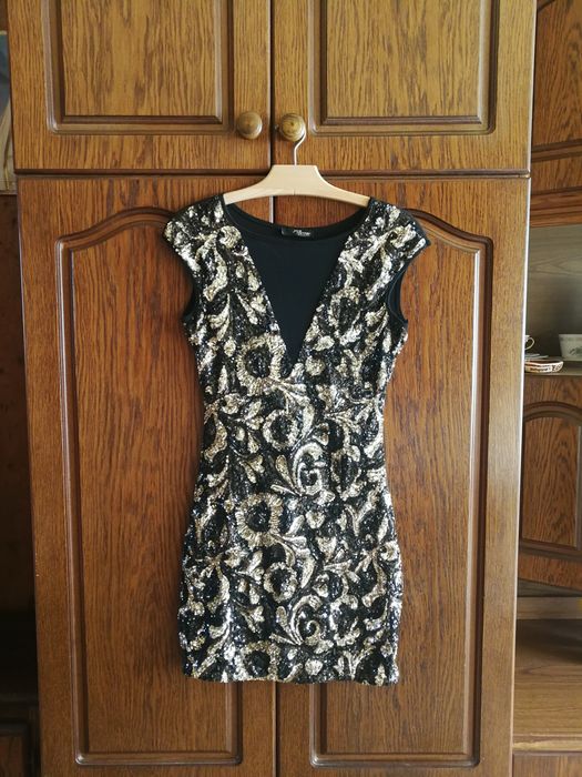 Sukienka sylwestrowa cekiny