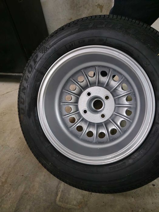 5 Jantes Originais GTA Campagnolo 14x6 Magnésio com pneus