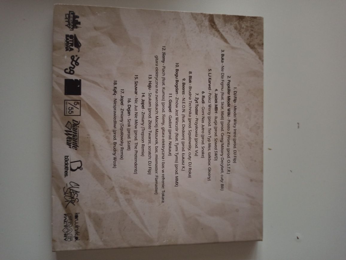 Popkiller- Młode wilki 2012. Kękę, buka, rap cd