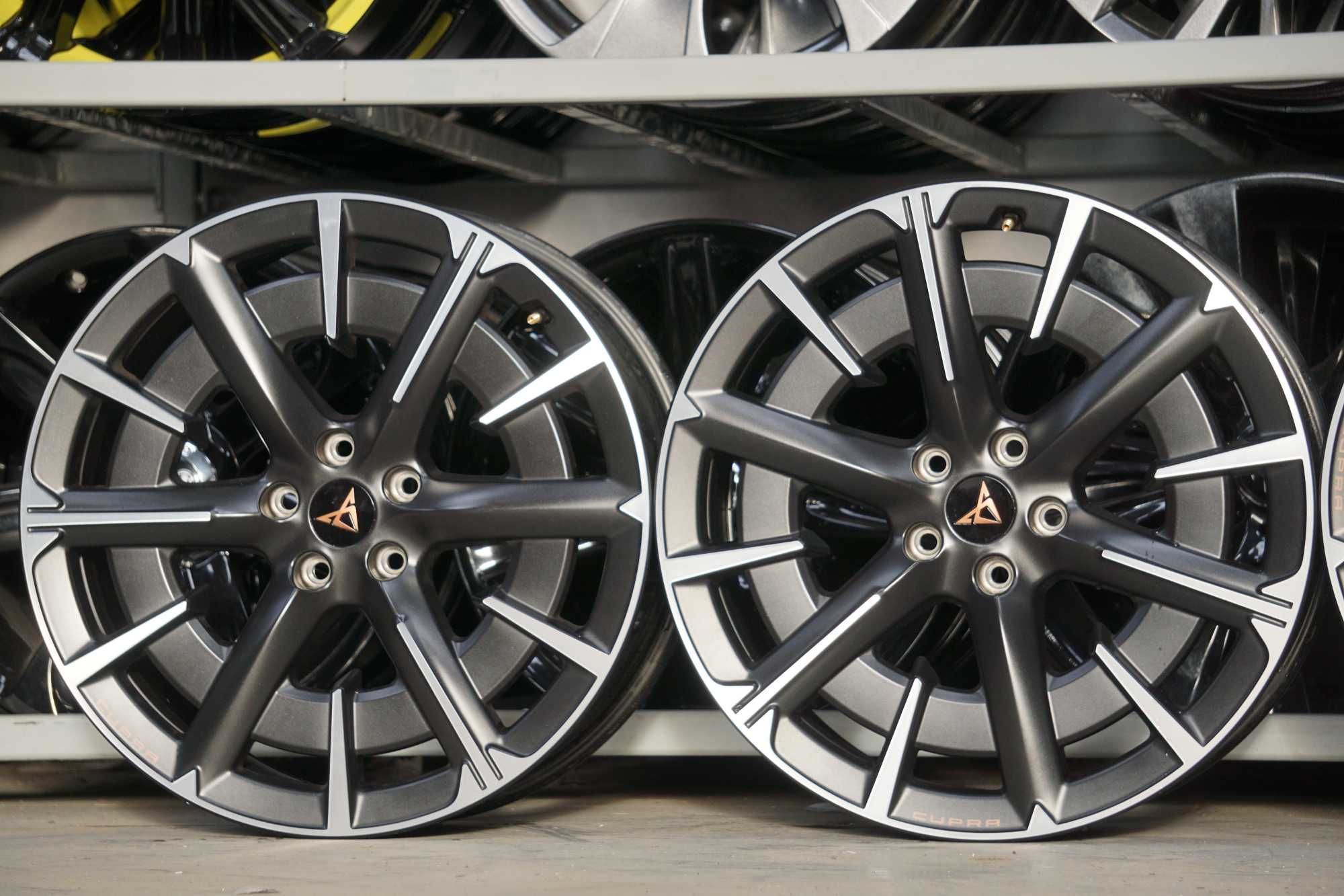 Alufelgi oryginał Cupra 5x112 8Jx20 et50 cb57,1mm grafit i cnc