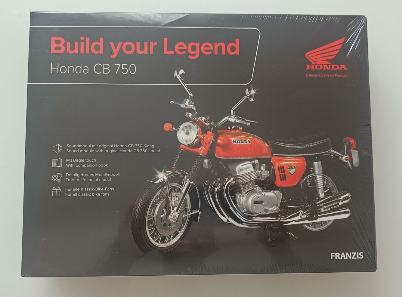 FRANZIS HONDA CB 750 Zestaw Modelarski 1:24