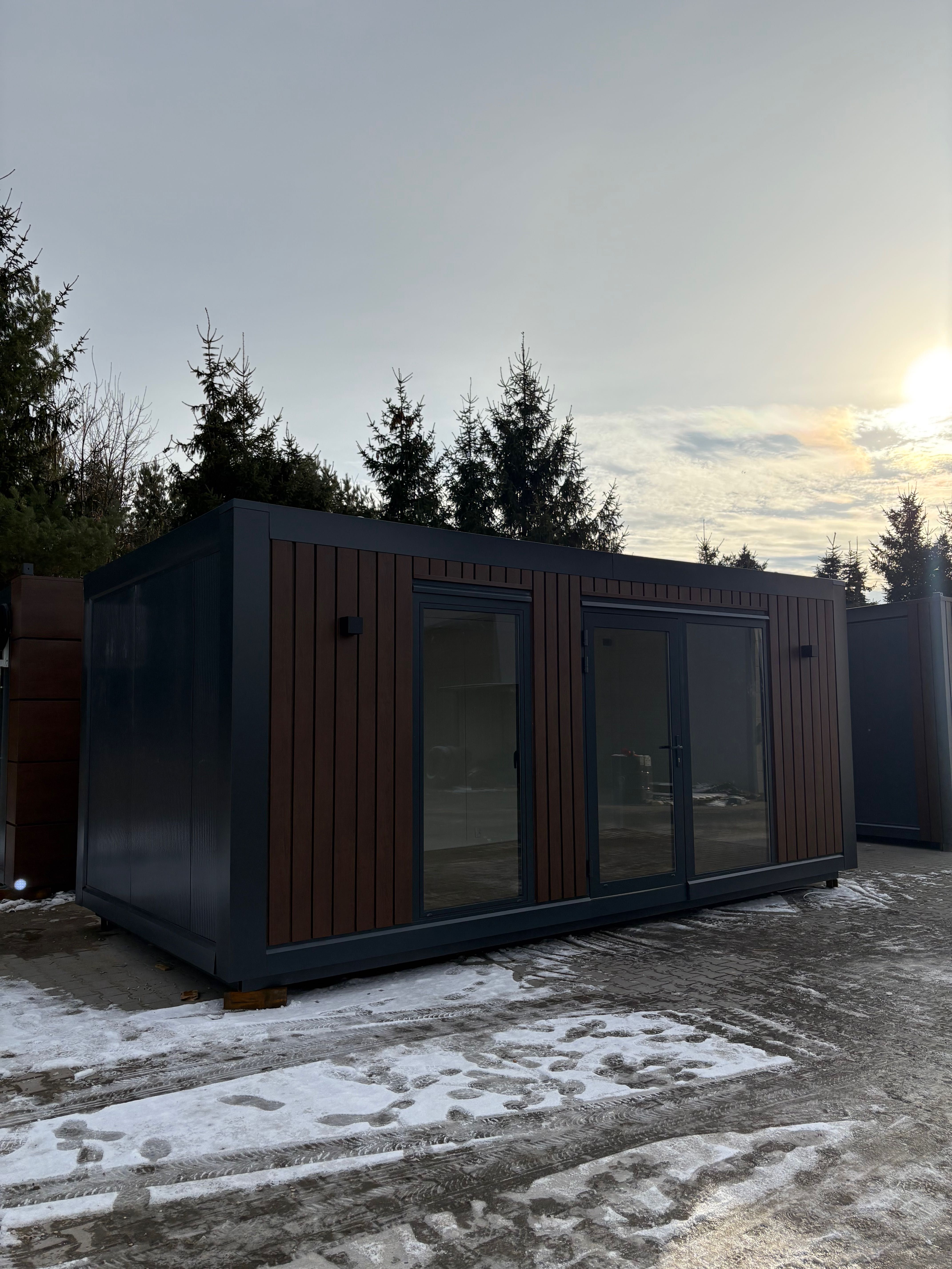 Pawilon, Kontener biurowy,DOSTĘPNY, 6x3* oświetlenie*Nowy*Dostawa*