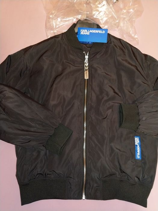 Kurtka męska bomber Karl Lagerfeld Jeans.