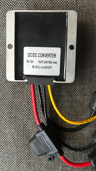 Конвертер напруги з 12V DC в 24V DC, 15 А