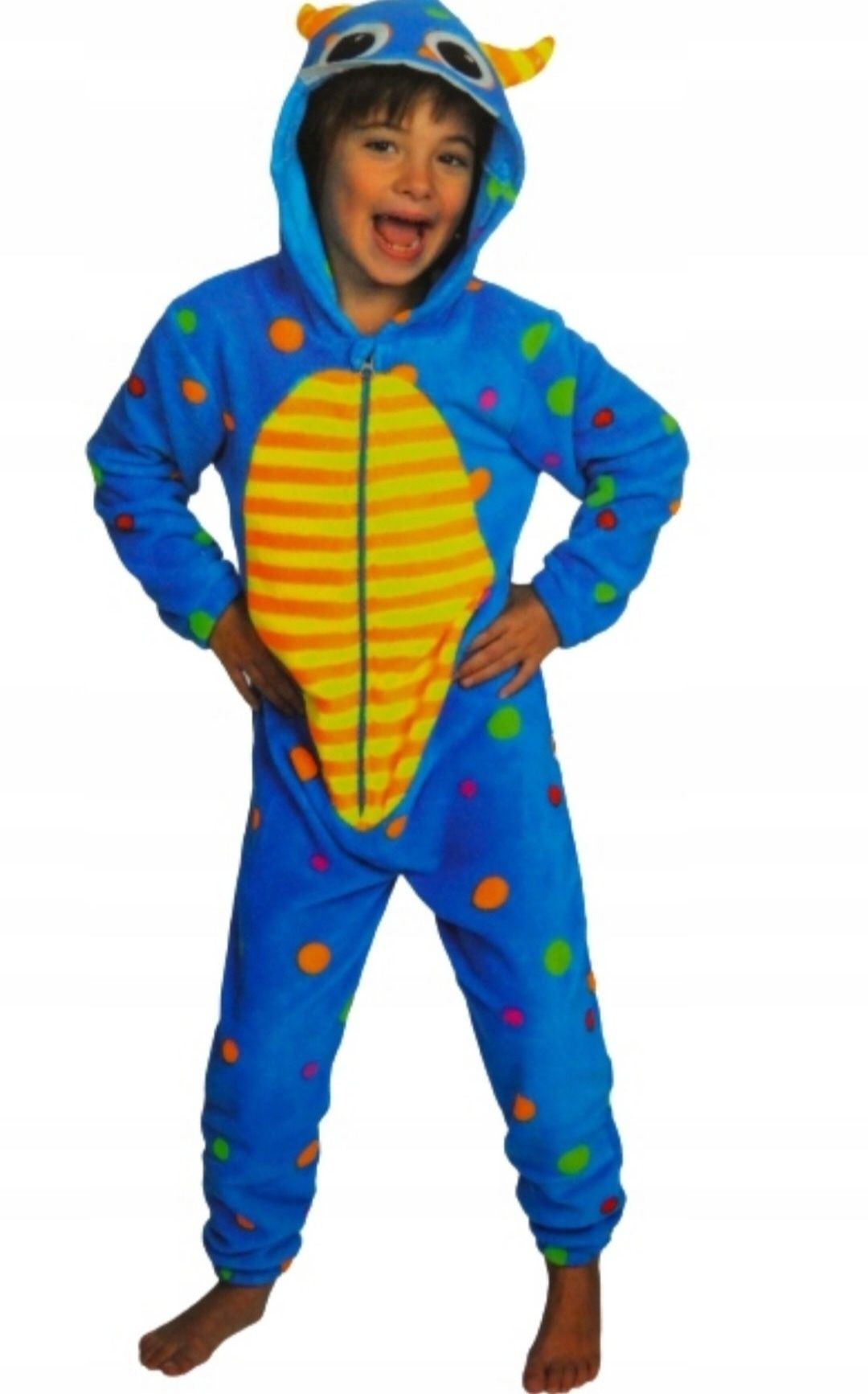Wyprzedaż Kombinezon piżama kostium monster r.110/116