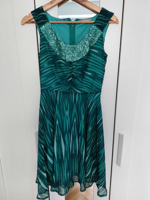 sukienka poliestrowa rozmiar S