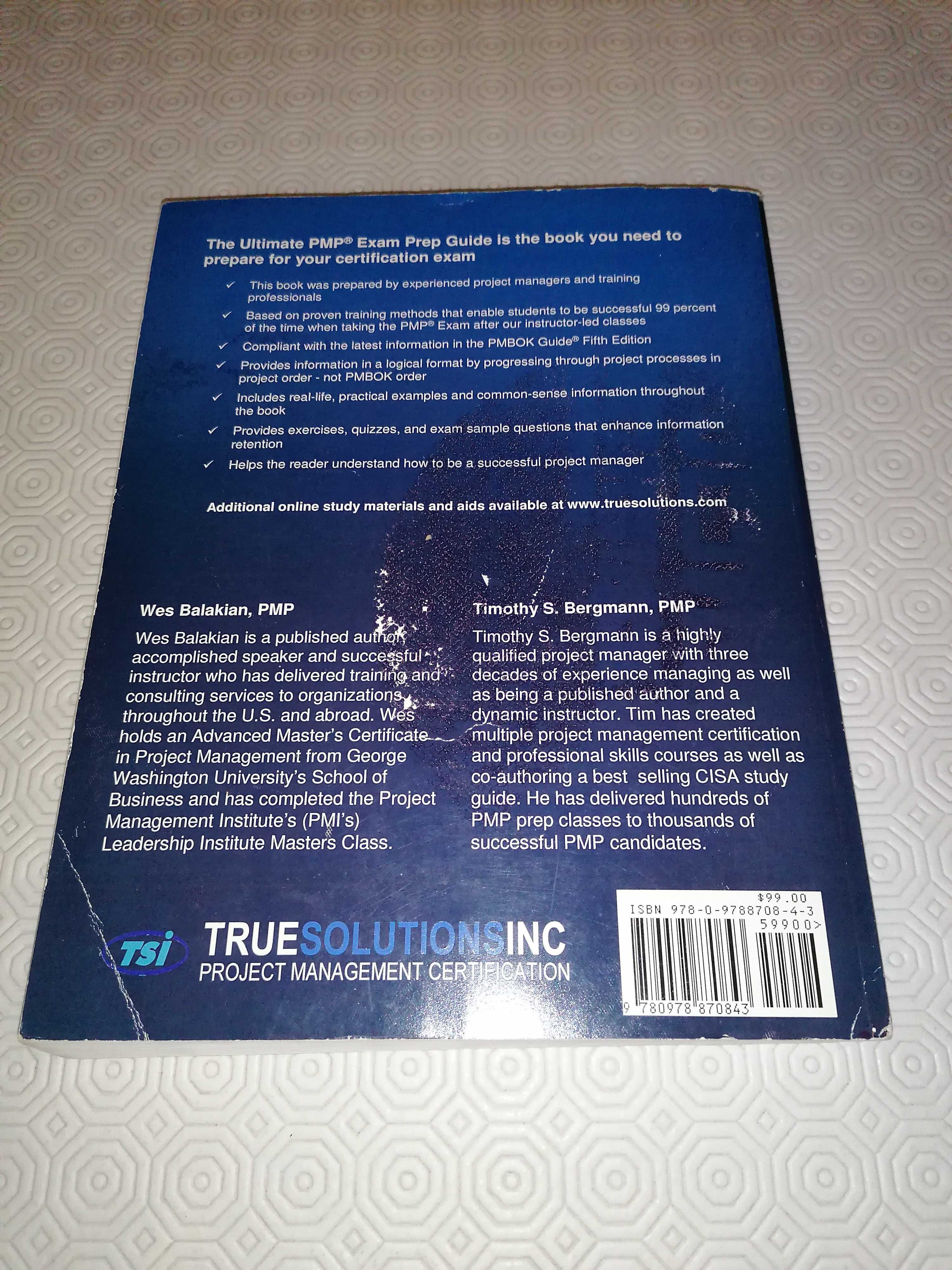 ULTIMATE PMP livro de preparação para o exame