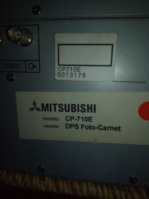 Mitsubishi CP710 impressora sublimação