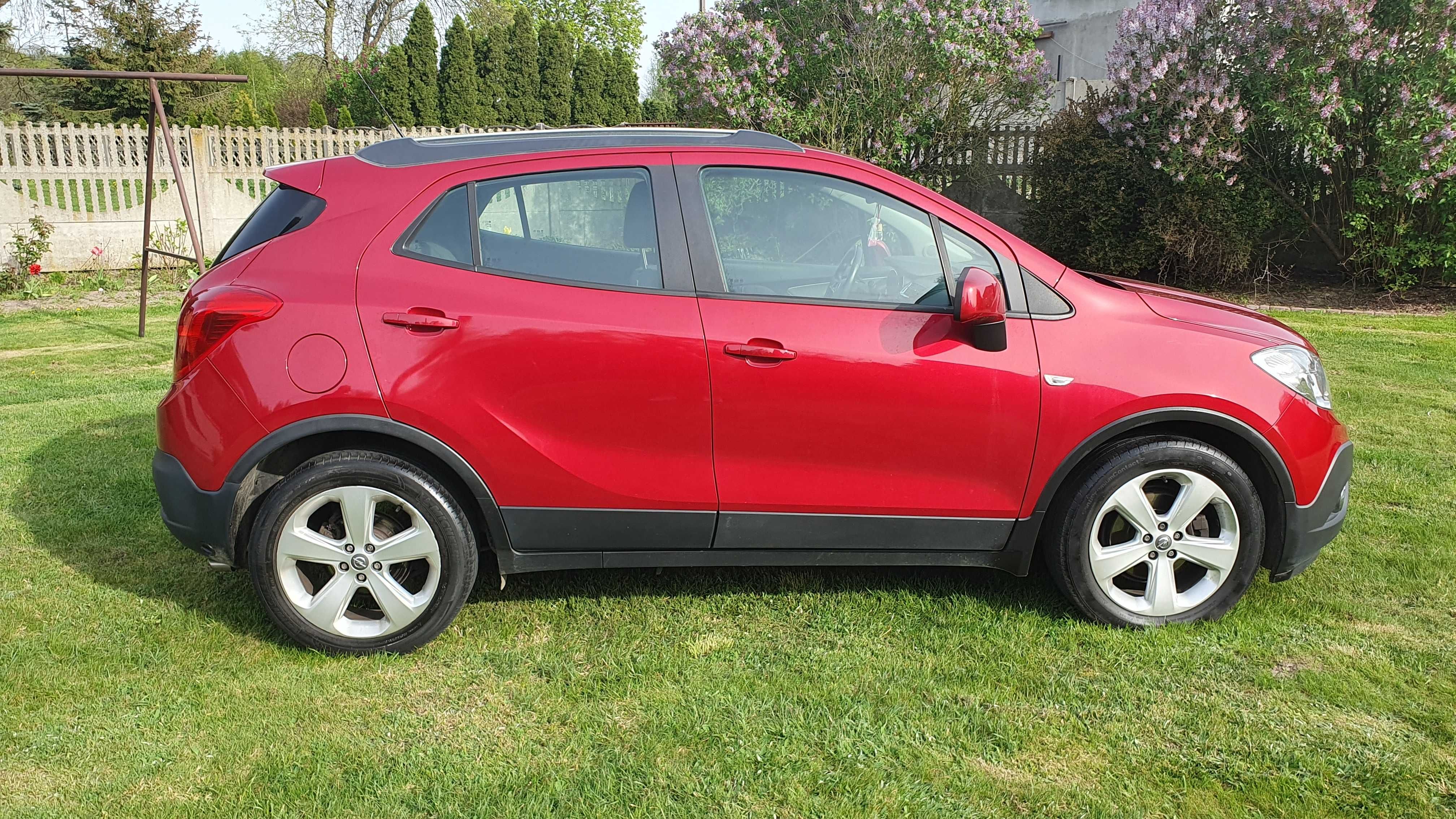 Opel Mokka 2012 1,6L 116KM Benzyna+gaz Czerwony metalik OKAZJA!