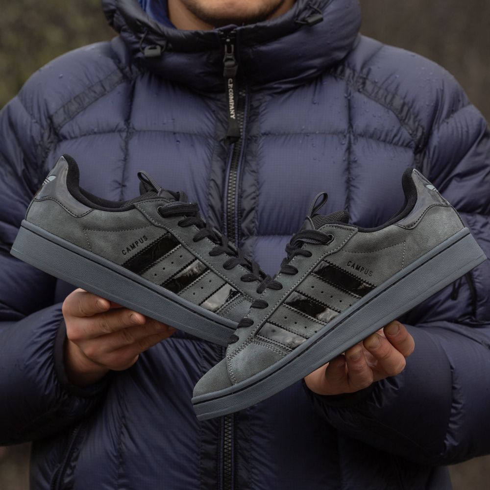 Кроссовки Adidas Campus Grey Black