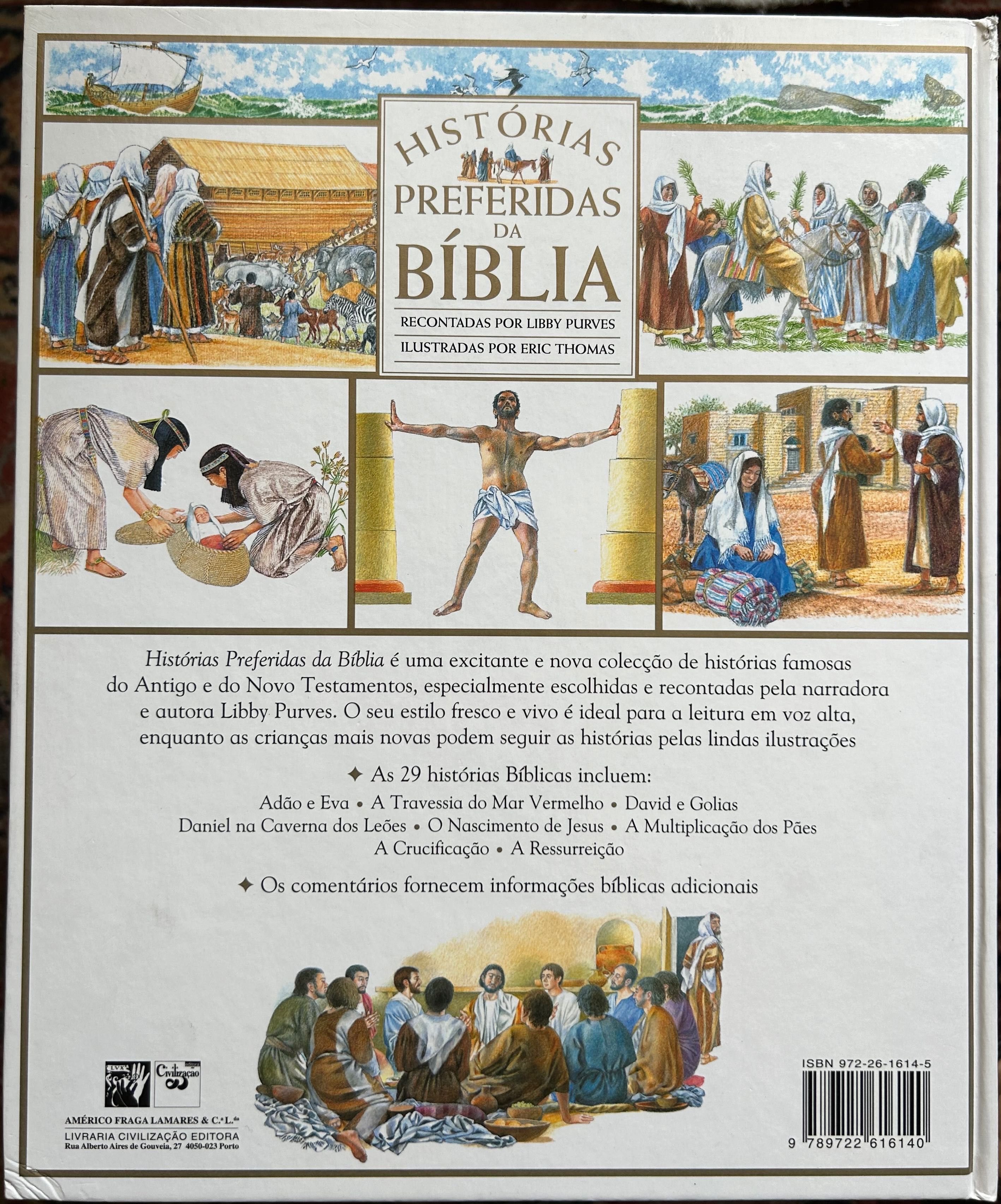 Histórias Preferidas da Bíblia - Eric Thomas Libby Purves Civilização