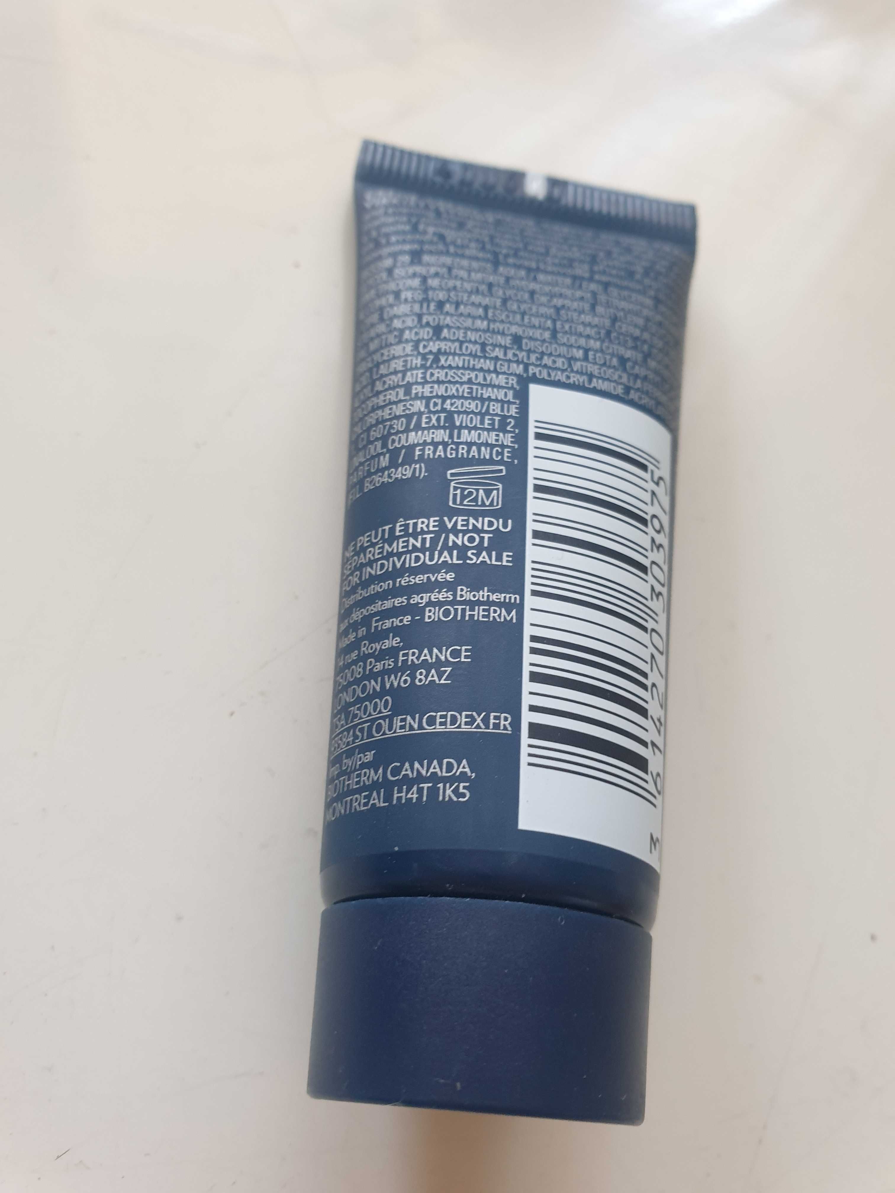 Biotherm Homme Force Supreme Cream - krem remodelujący na dzień