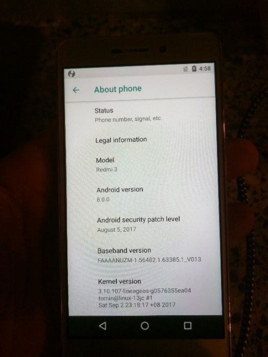 Xiaomi redmi 3 - uszkodzony