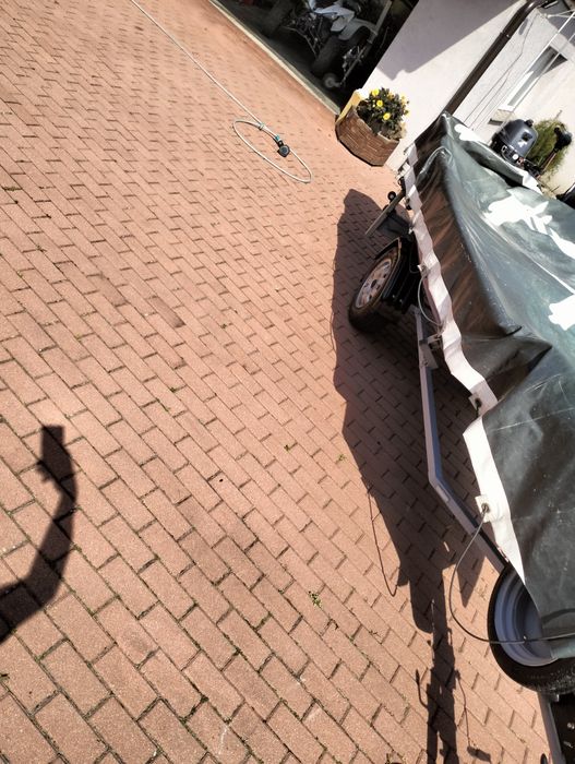 Sprzedam łódkę 3,90-1,50 z przyczepką