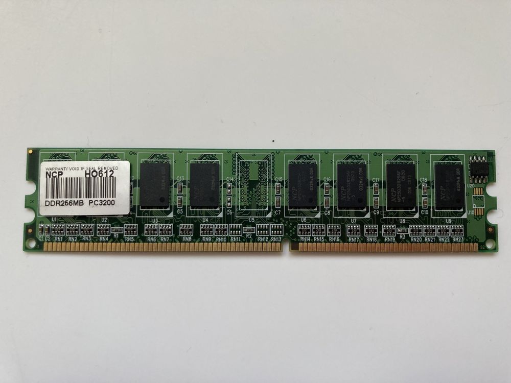 Продам оперативную память Samsung DDR 512Mb и NCP DDR 256MB