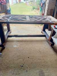 Stół, stół warsztatowy, stół roboczy,z blatem 210x100cm