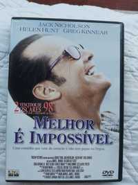 DVD "Melhor É Impossível" com Jack Nicholson (2º Oscar)
