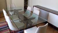 Mesa com tampo de vidro Nordica Fabricantes