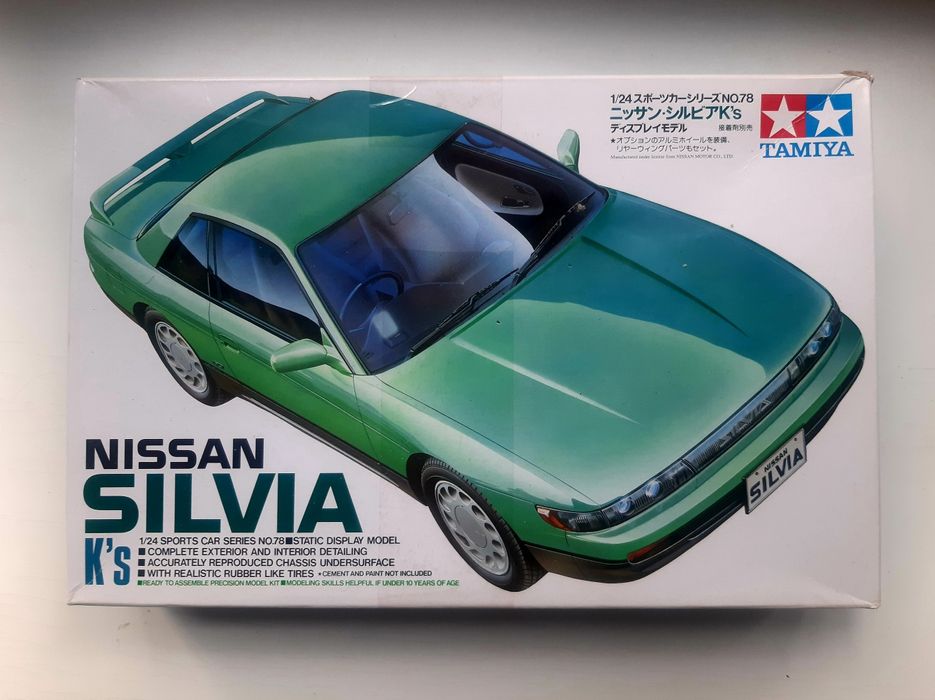 Nissan Silvia S13 TAMIYA 1:24 Збірна модель