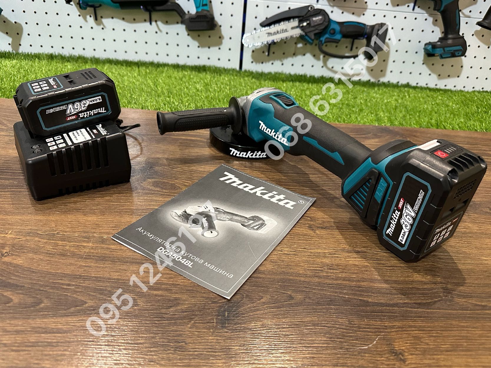 Болгарка акумуляторная Makita DGA504BL АКБ 36V 8Ah угловая шлифмашина