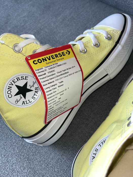 Buty Sneakersy Converse Chuck Taylor All Star Platform High Light