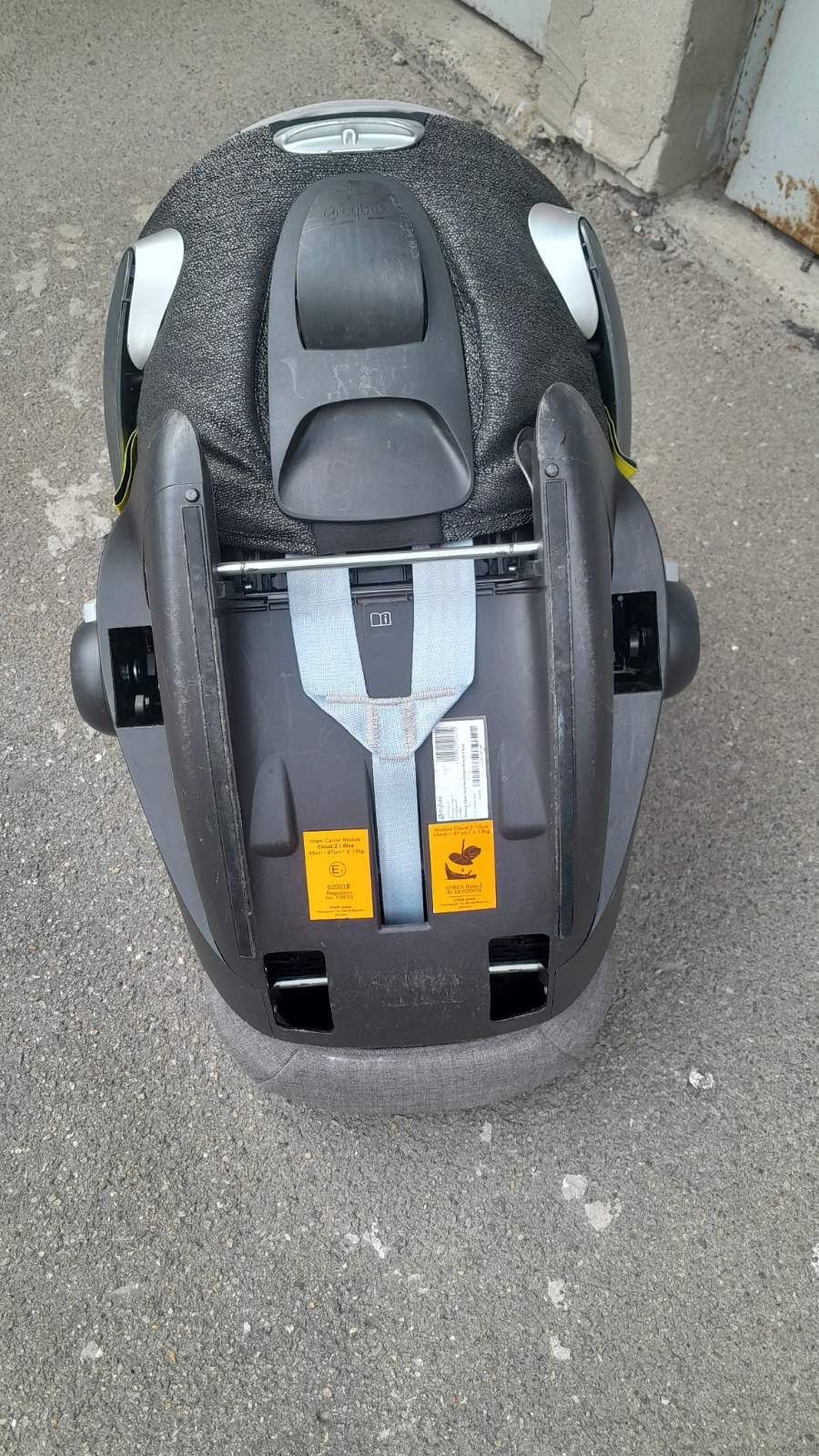 Автокрісло/люлька із нахилом Cybex Cloud Z i-size  Manhattan Grey