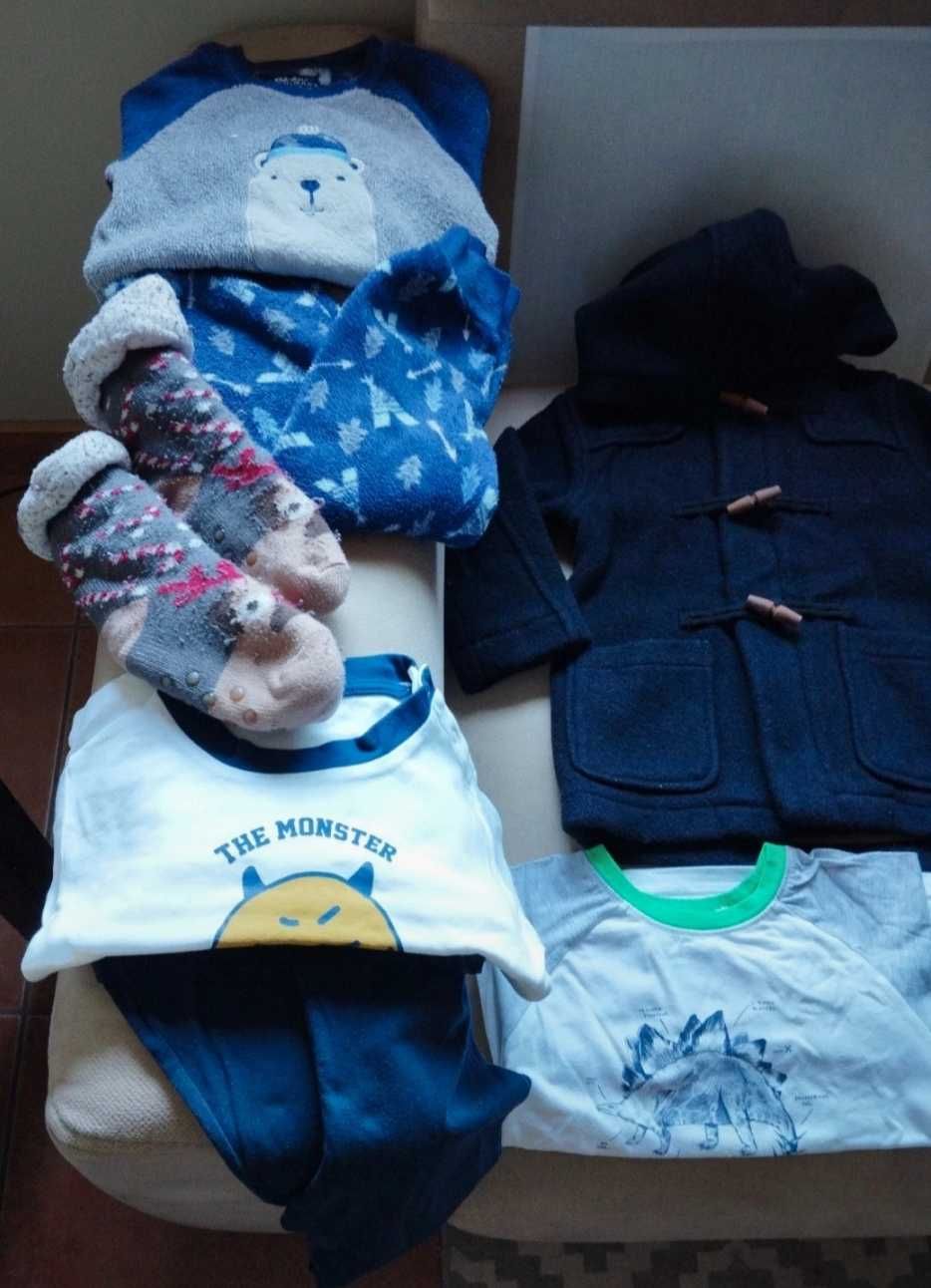 Pack 20 peças menino 3 /4 anos