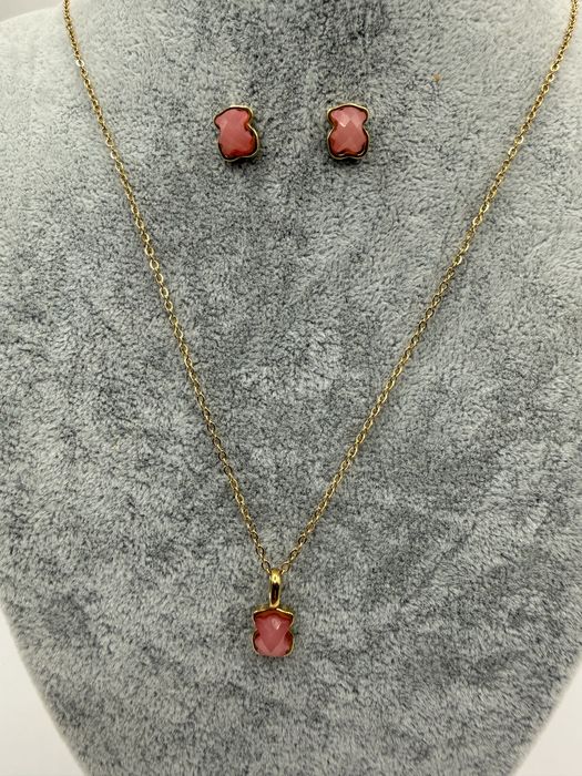 Komplet naszyjnik kolczyki Mis tous