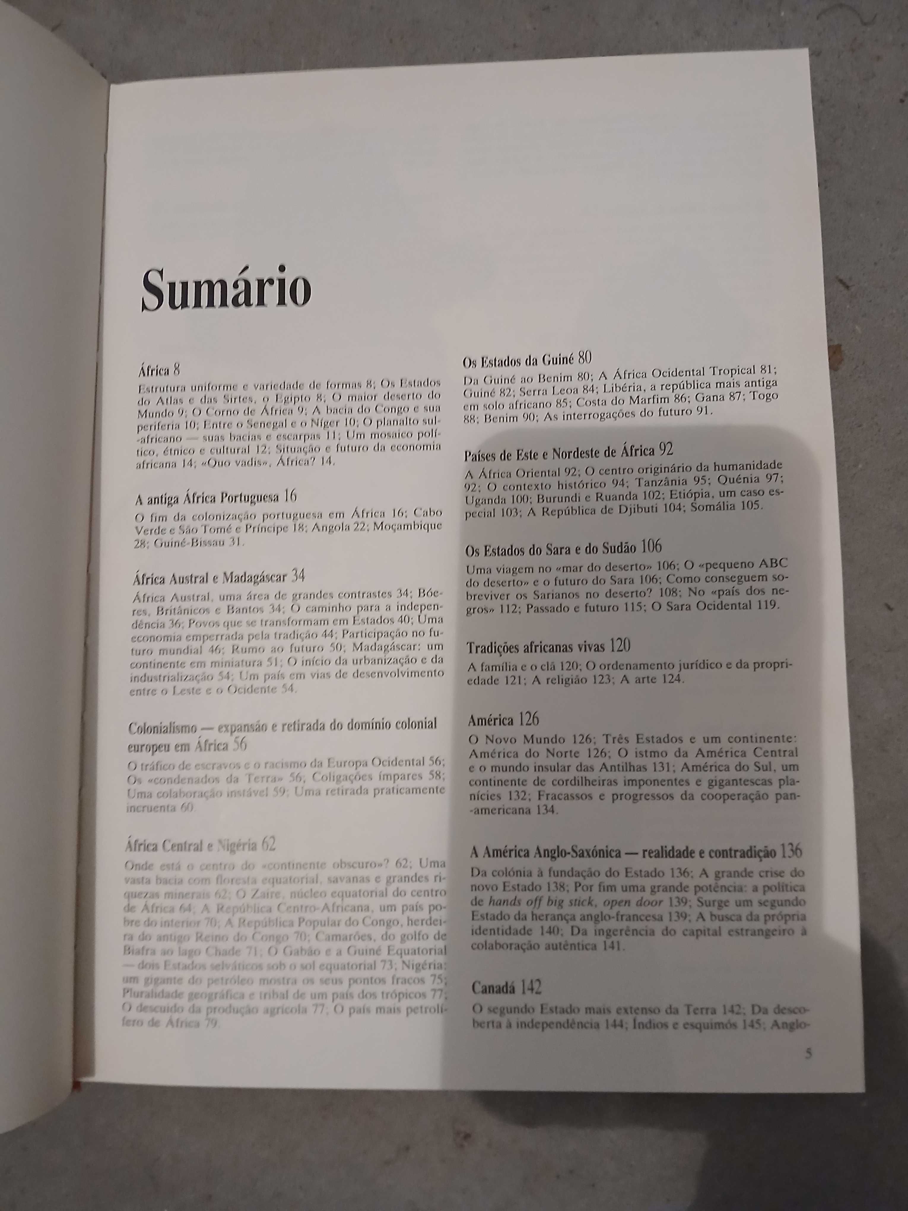 Países, Povos e Continentes, 4 vol.