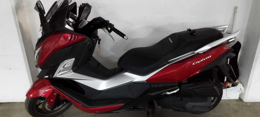 Sym Cruisym 300cc- Mota garagem , COMO NOVA