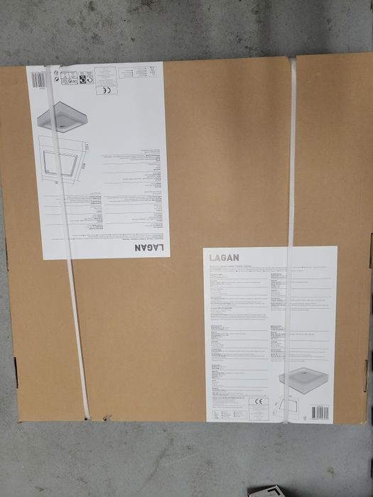 Brodzik akrylowy kwadratowy 80x80cm