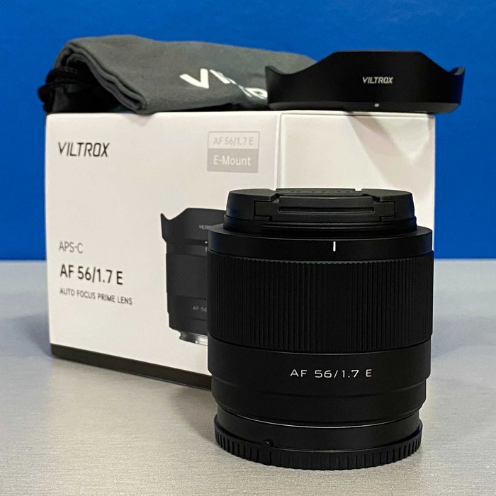 Viltrox AF 56mm f/1.7 STM ED IF (Sony E) - NOVA - 3 ANOS DE GARANTIA
