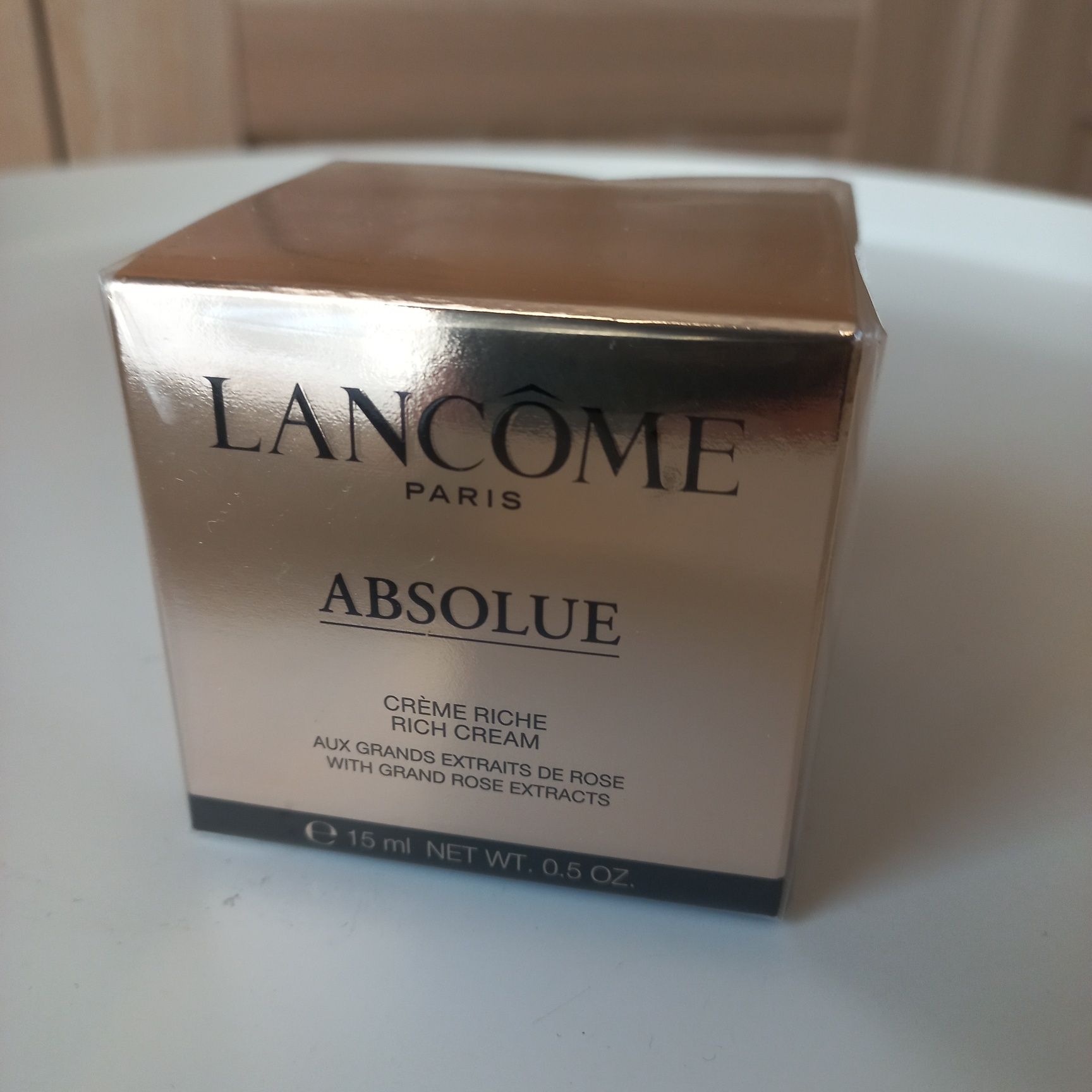 LANCOME Paris ABSOLUE creme riche / rich cream 15 ml NOWY FOLIA okazja