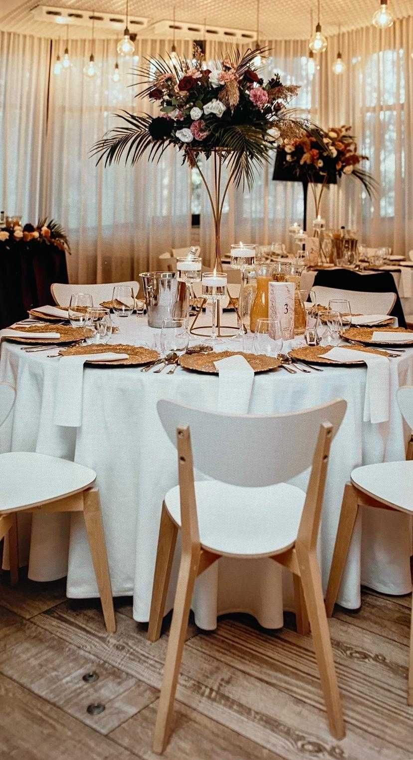 Zestaw eleganckich świeczników szklanych– 18 sztuk | Idealne na wesele