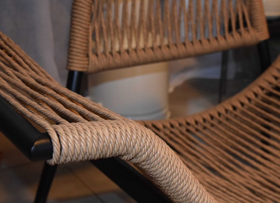 fotel ogrodowy technorattan fotel kokon hustawka bujany fotel tarasowy