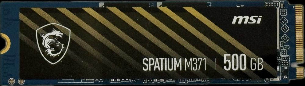 Dysk SSD MSI SPATIUM M371 PCIe 3.0 NVMe M.2 500GB