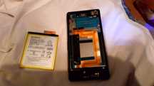 Ekran sony m4aqua