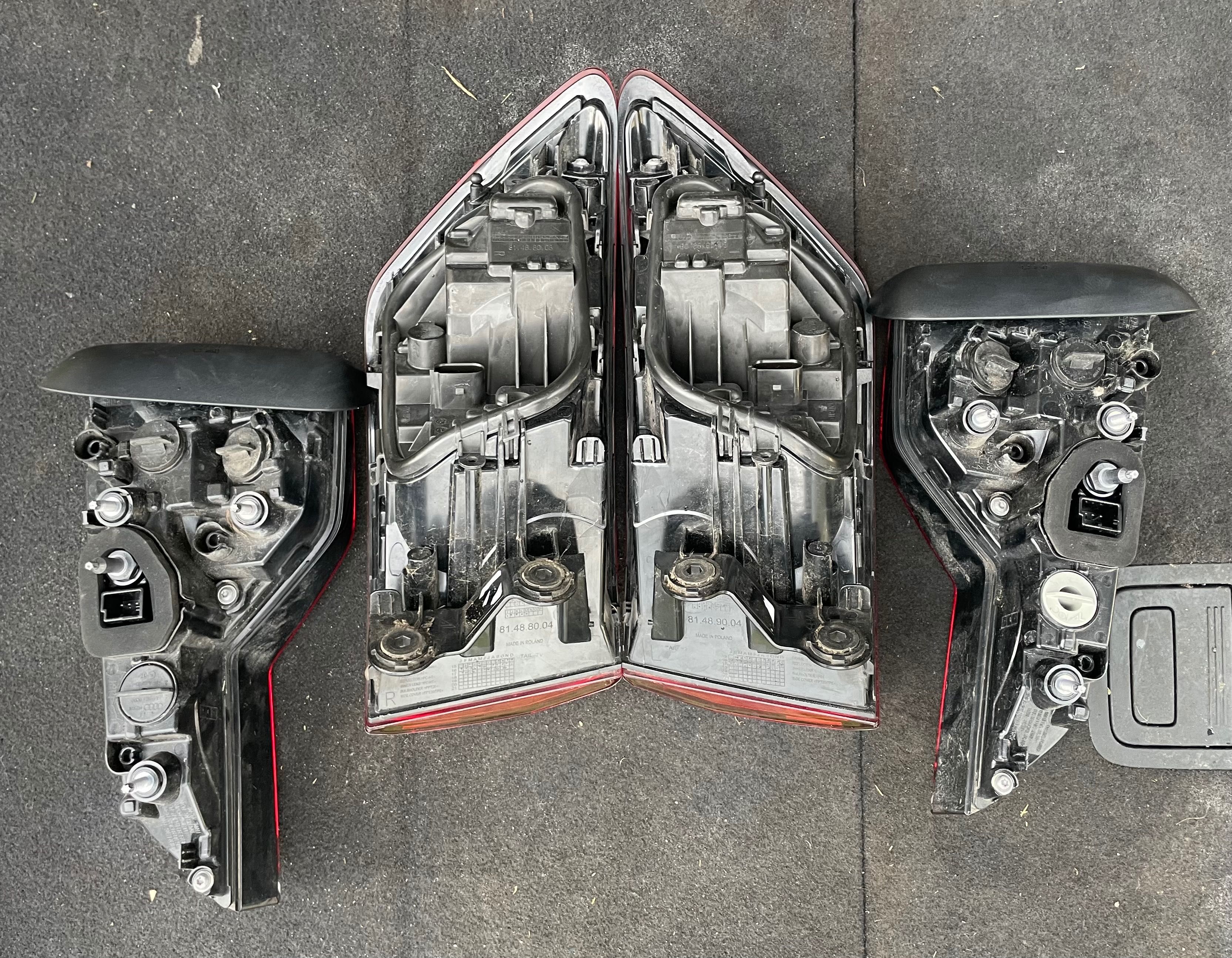 Audi A4 B9 Avant Lampy Tylne Komplet