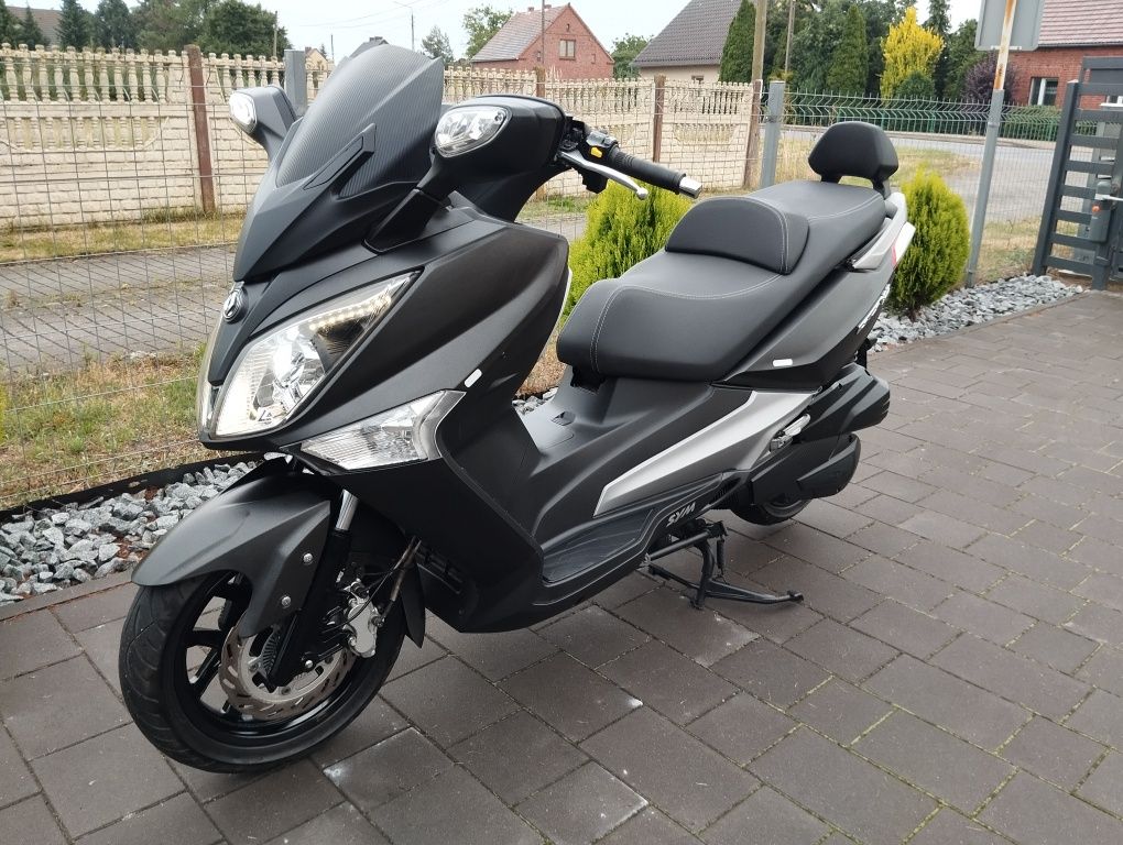 Sym gts yoymax 125 ABS start stop 2015 niski przebieg transport pod do