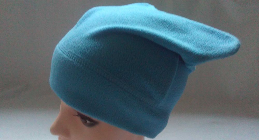 Czapka niebieska Polar r. S-M Unisex NOWA