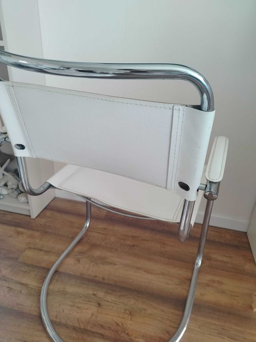 Chromowane Krzesła Mart Stam Made in Italy, Bauhaus ,Thonet