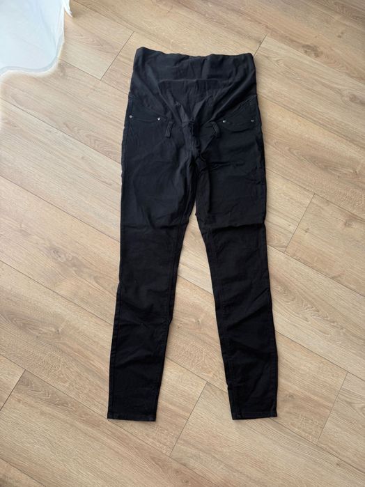 Spodnie ciążowe H&M rozmiar L czarne stan idealny