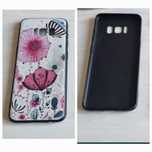 Etui, plecki - Samsung S8, kwiatowy motyw